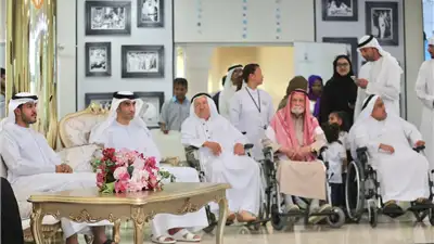 اليوم الترفيهي التراثي في دار المسنين بالشارقة